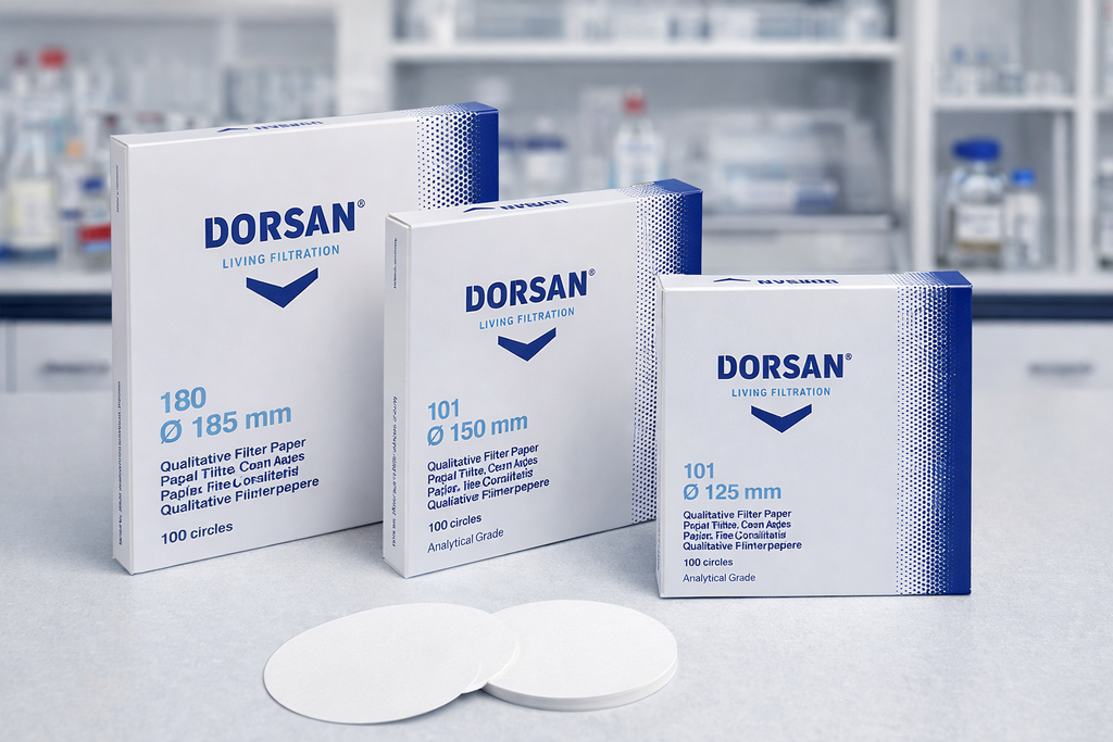 FILTER PAPER GRADE 101 - 125MM -EQV. AH601 - WHT 1 100/PK (Old Code 101-125)