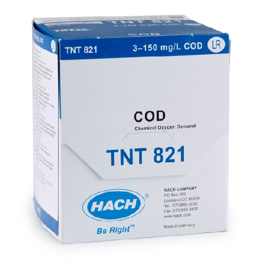 COD vial test LR 3-150 mg/L 