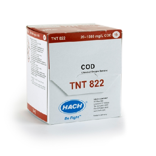 COD vial test HR 20-1500 mg/L 