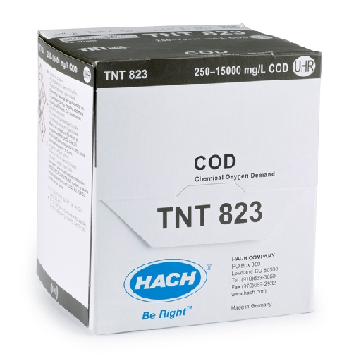 COD Vial Test UHR 250-15000 mg/L 