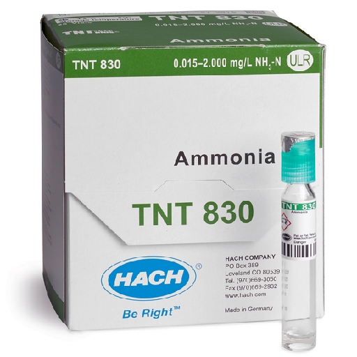 Ammonia Vial Test ULR 0,015-2 mg/L NH3-N 