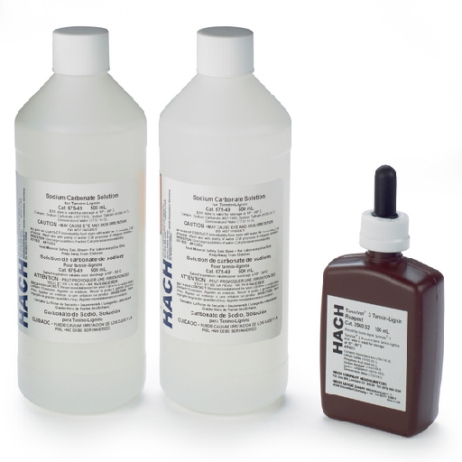 REAGENT SET, TANNIN & LIGNIN 100 Tests 