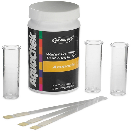 TEST STRIP, AMMONIA PK/25 0-6PPM  