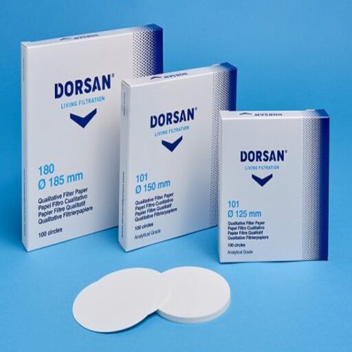 FILTER PAPER GRADE 442 - 125MM -EQV. AHLSTROM 94 ASHLESS 100/PK (Old Code 442-125)