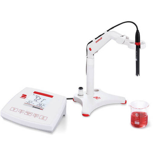 Starter 3100-B, ST310 electrode, pH buffer powder set (4.01, 7.00, 10.01), in-use cover