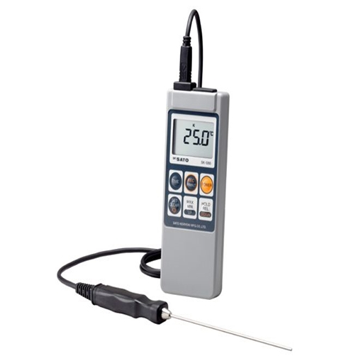 Model SK-1260 Digital thermometer w/SK-S100K probe