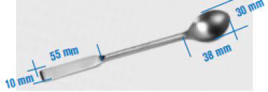 SPATULA,SPOON-FLAT  END 180 MM