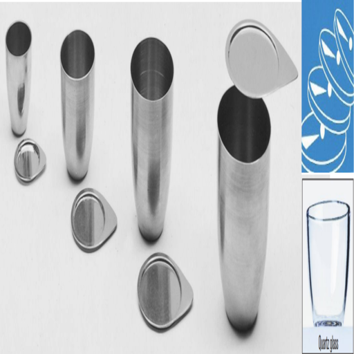 CRUCIBLE STAINLESS STEEL 140ML 60X65X0.8 MM usable at temperatures from -180 °C to +500 °C