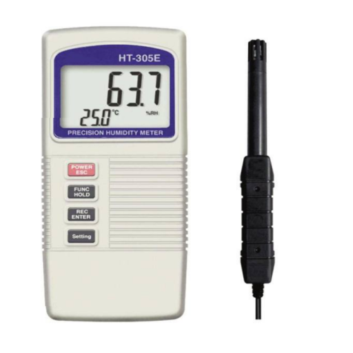 Digital Humidity meter with Thermometer. Humidity 10% to 95% RH & Temperature 0 to 60 °C “HT-305E”