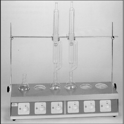 MACRO KJELDAHL APPARATUS 6 U.