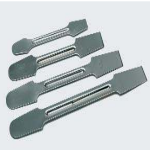 DOUBLE SPATULA FLAT-END 120 MM