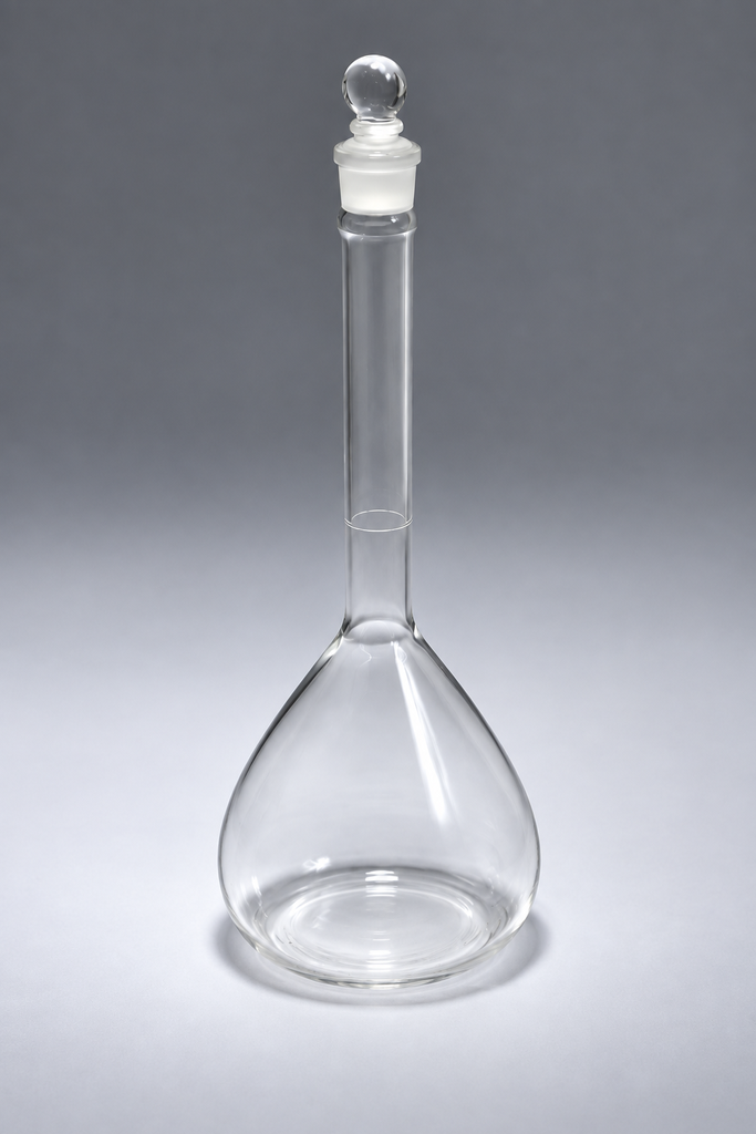 Flask Volumetric, I/C Stopper Class A with Certificate, 50