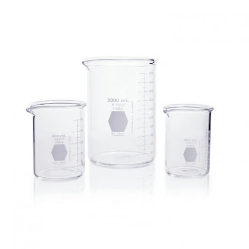 DWK Life Sciences (Kimble)   Low form heavy duty beaker 2000 ml