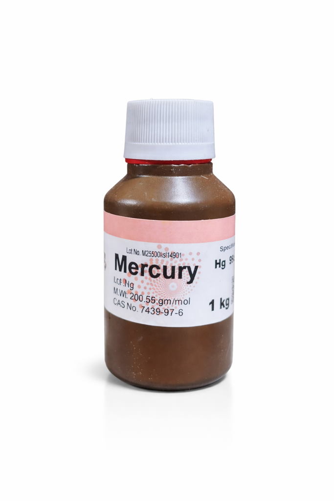 MERCURY METAL PURE 99.999% 1 KG