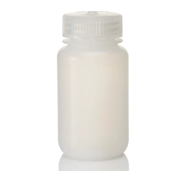 Nalgene™ Wide-Mouth HDPE Economy Bottles with Closure 250 ml