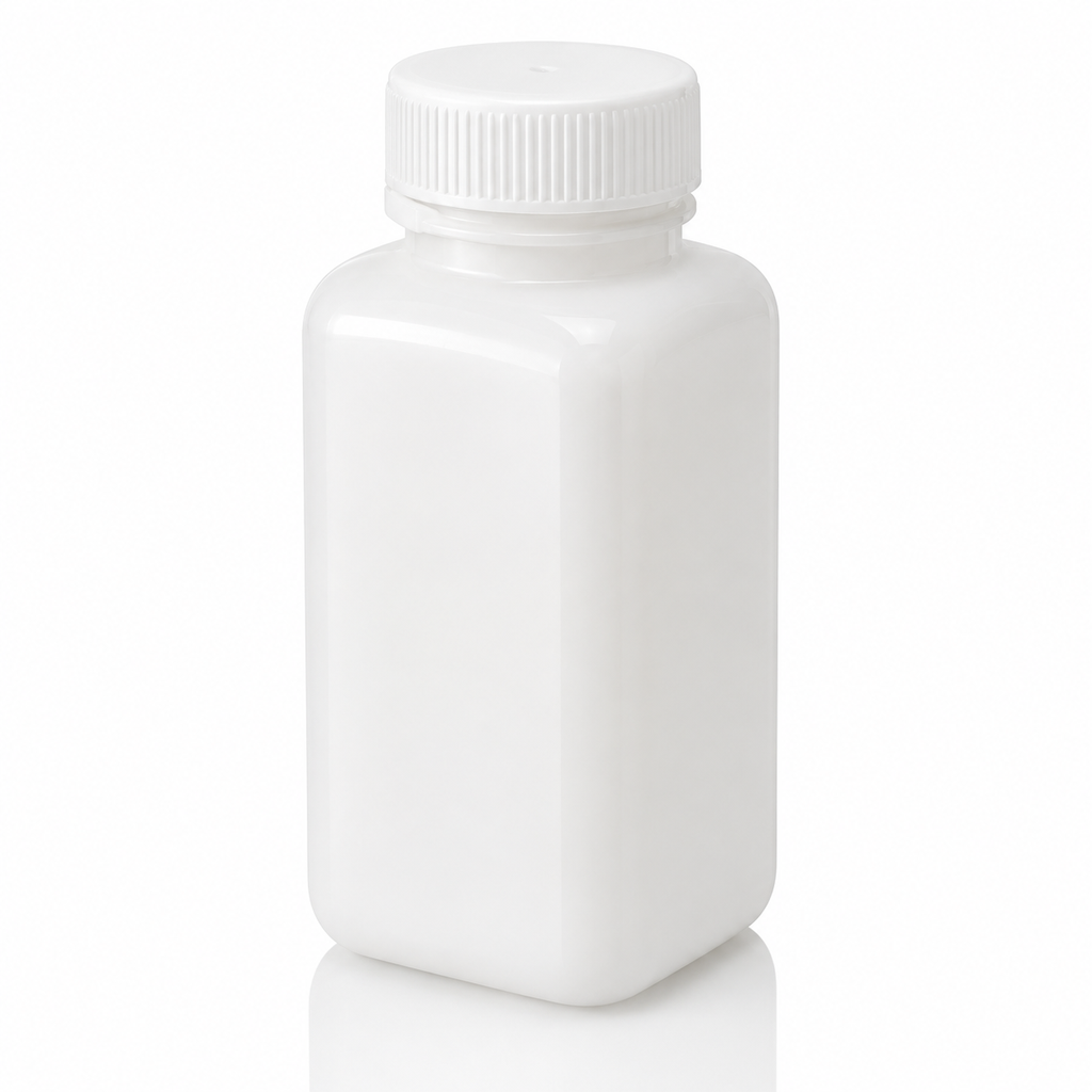 Nalgene™ Wide-Mouth HDPE Economy Bottles with Closure 500 ml