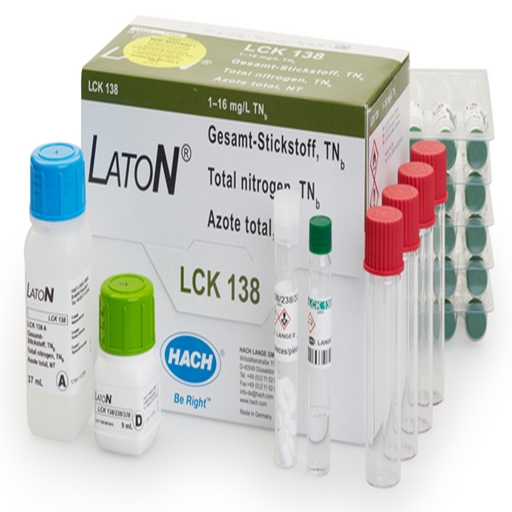 LATON TN cuvette test measuring range 1-16 mg/l TN * 