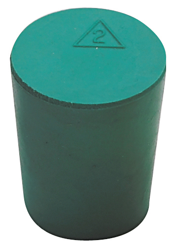 STOPPER, NEOPRENE SOLID #2 PK/12  