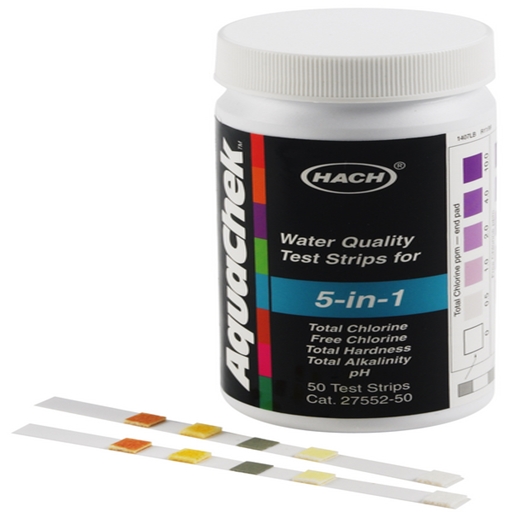 TEST STRIP, 5-IN-1 WATER QUALITY  
