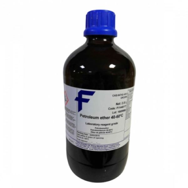 Petroleum ether 40-60°C, extra pure, SLR 2.5LT