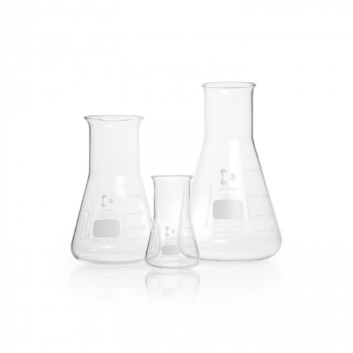  DURAN® Erlenmeyer flasks, wide neck with graduation, 1000 ml EACH