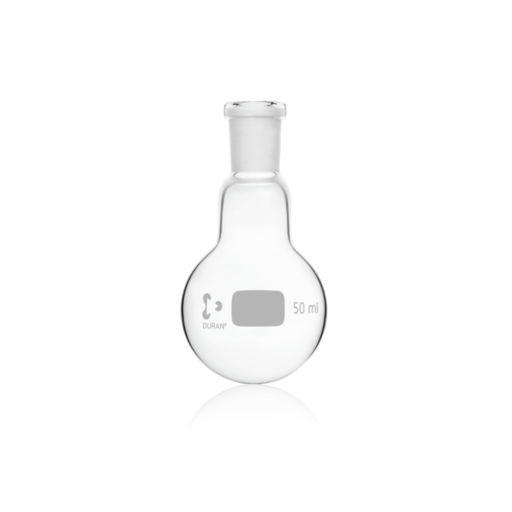  DURAN® Round bottom flask, NS 14/23, 50 ml EACH