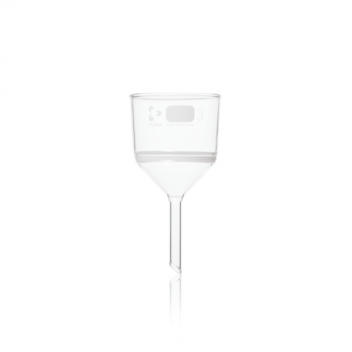  DURAN® Filter funnel, 125 ml, 17 D, filter disc d = 60 mm, porosity 3 EACH