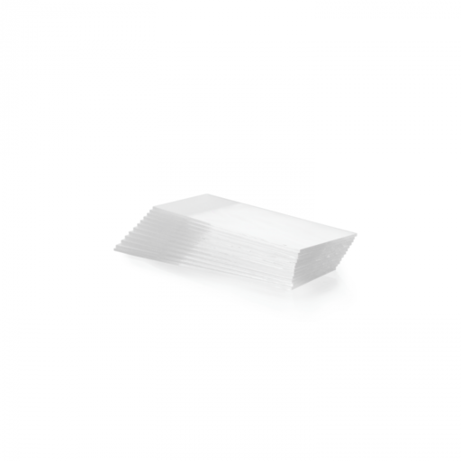 *discontinued* Microscope slides, cut edges, frosted end, 26 x 76 x 1,0 mm 100/PACK