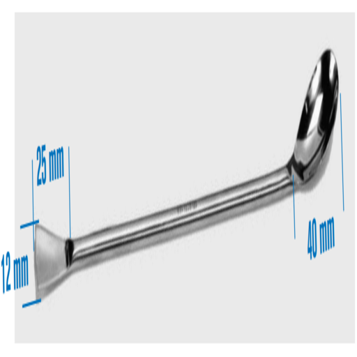 SPATULA,SPOON-SCOOP END 250 MM