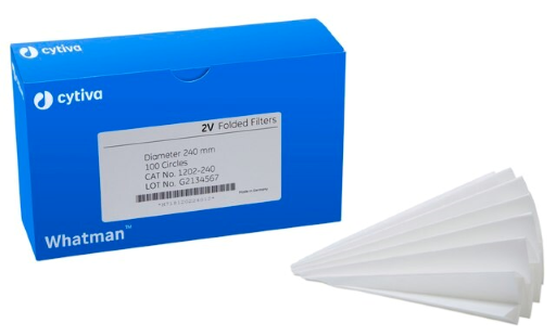 Whatman® prepleated qualitative filter paper, Grade 2V no